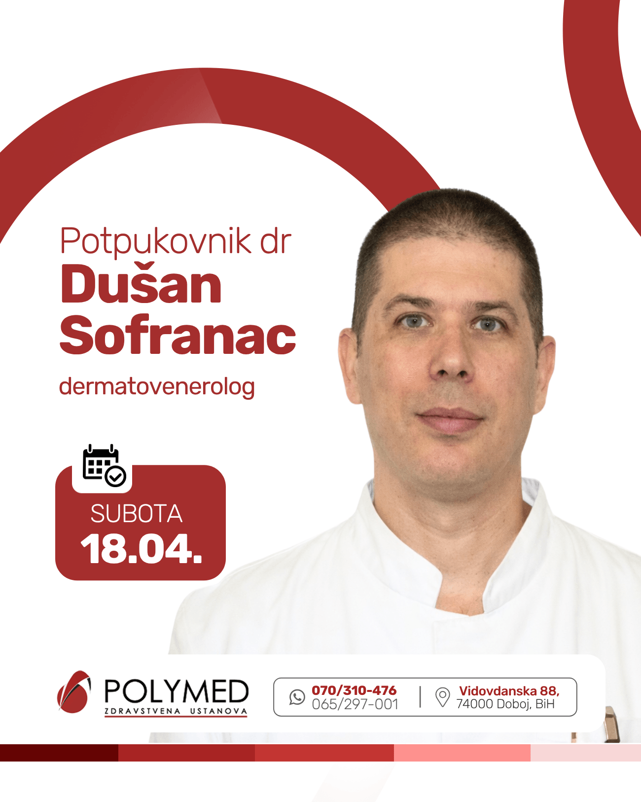 Potpukovnik dr Dušan Sofranac